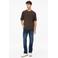 s.Oliver relaxed fit T-shirt - donkerbruin