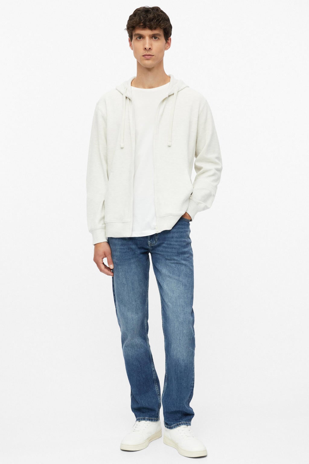 s.Oliver sweatvest - ecru