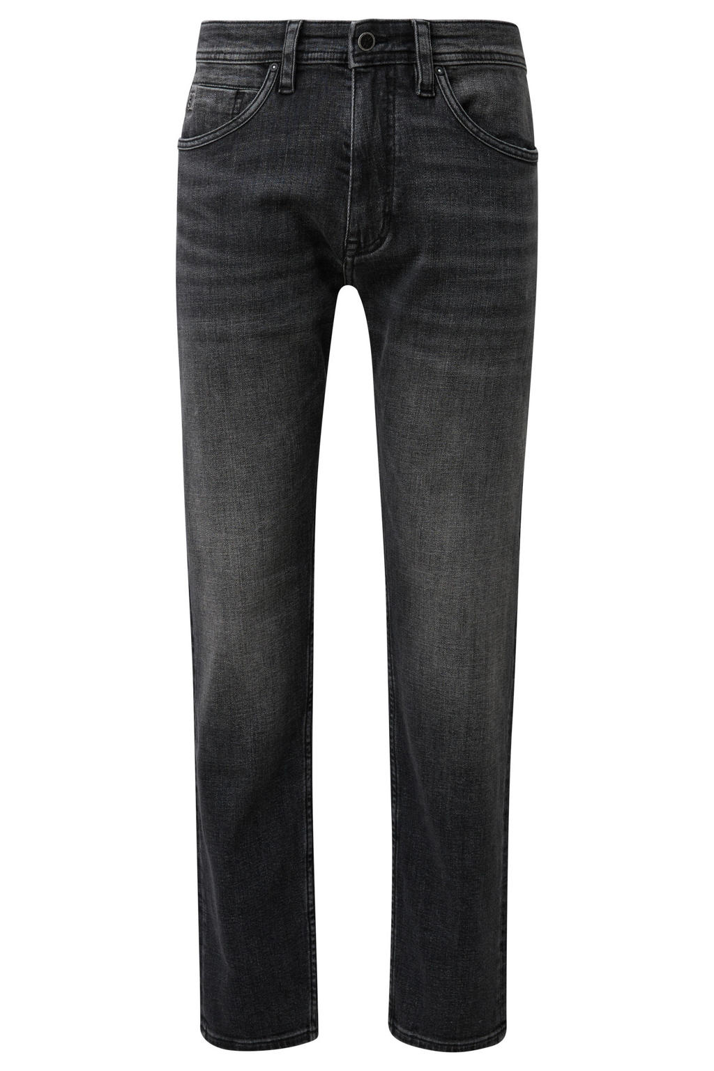 s.Oliver tapered regular fit jeans - antraciet