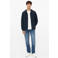 s.Oliver katoenen sweatvest - blauwzwart