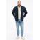 s.Oliver Big Size katoenen gebreid vest - blauwzwart