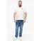 s.Oliver Big Size Casby relaxed fit straight leg jeans - blauw