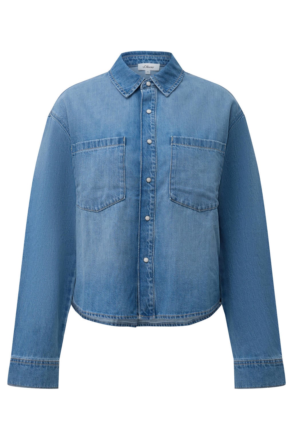 s.Oliver denim blouse - lichtblauw