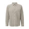 s.Oliver relaxed fit corduroy overhemd - lichtgrijs
