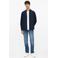 s.Oliver regular fit casual overhemd - blauwzwart