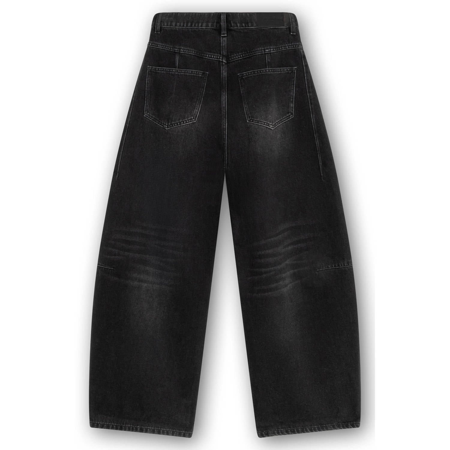 Homage to Denim high barrel jeans zwart
