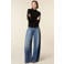 Homage to Denim barrel jeans - donkerblauw