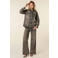 Homage to Denim high waist vintage straight leg jeans - grijs