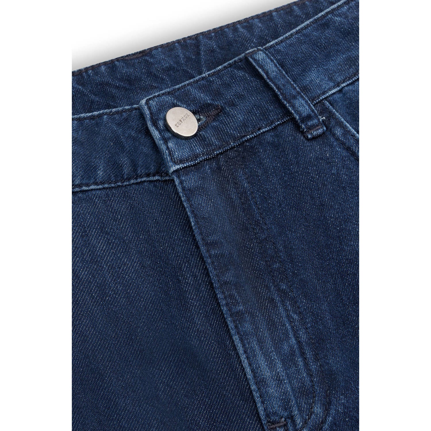 Homage to Denim wide leg jeans donkerblauw