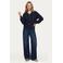G-maxx gebreide trui met pailletten - donkerblauw