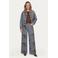G-maxx denim wide leg gebloemde broek - blauw