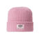 JJXX GIRL JXOTHELIA gebreide muts met logo - roze