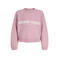 JJXX GIRL gebreide trui met tekst - roze