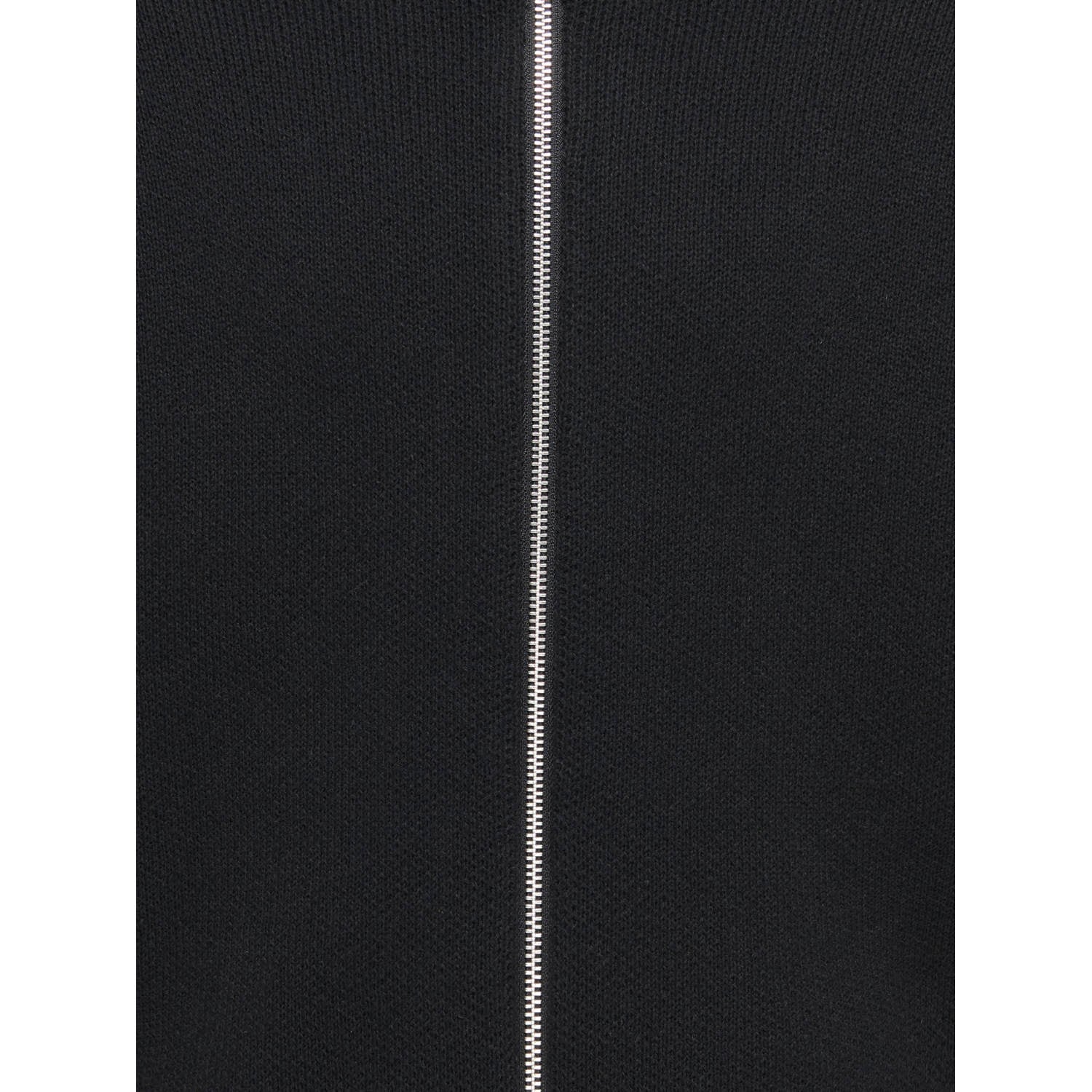 ONLY & SONS JUNIOR gebreid vest zwart