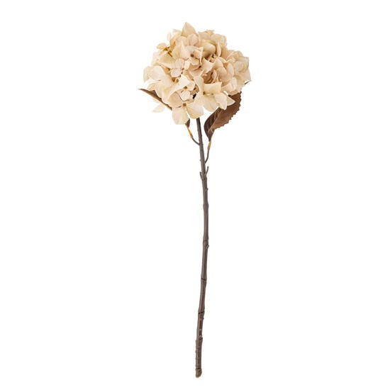 ecru kunsttakken & -bloemen