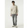 Garcia relaxed fit sweater met backprint - soft buff