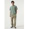 Garcia relaxed fit T-shirt met backprint - groen