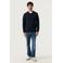 Garcia regular fit gebreide trui - donkerblauw