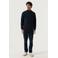 Garcia regular fit gebreide trui - donkerblauw