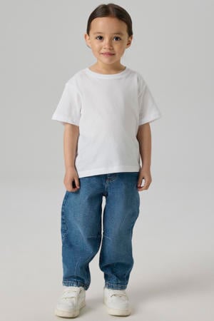 NMFBELLA barrel jeans - mediumblauw