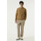 Garcia regular fit gebreide trui met wol - dusted ochre
