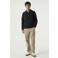 Garcia regular fit gebreide trui - donkerblauw