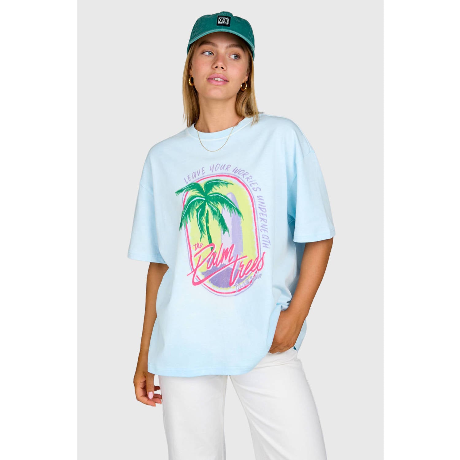 Brunotti Guusje x T-shirt lichtblauw
