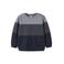 NAME IT MINI rechtvallende sweater - donkerblauw