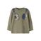 NAME IT MINI longsleeve met print - kaki