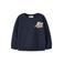 NAME IT MINI sweater met print - donkerblauw