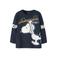 NAME IT MINI Snoopy longsleeve - donkerblauw
