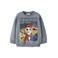 NAME IT MINI trui met print - lichtblauw