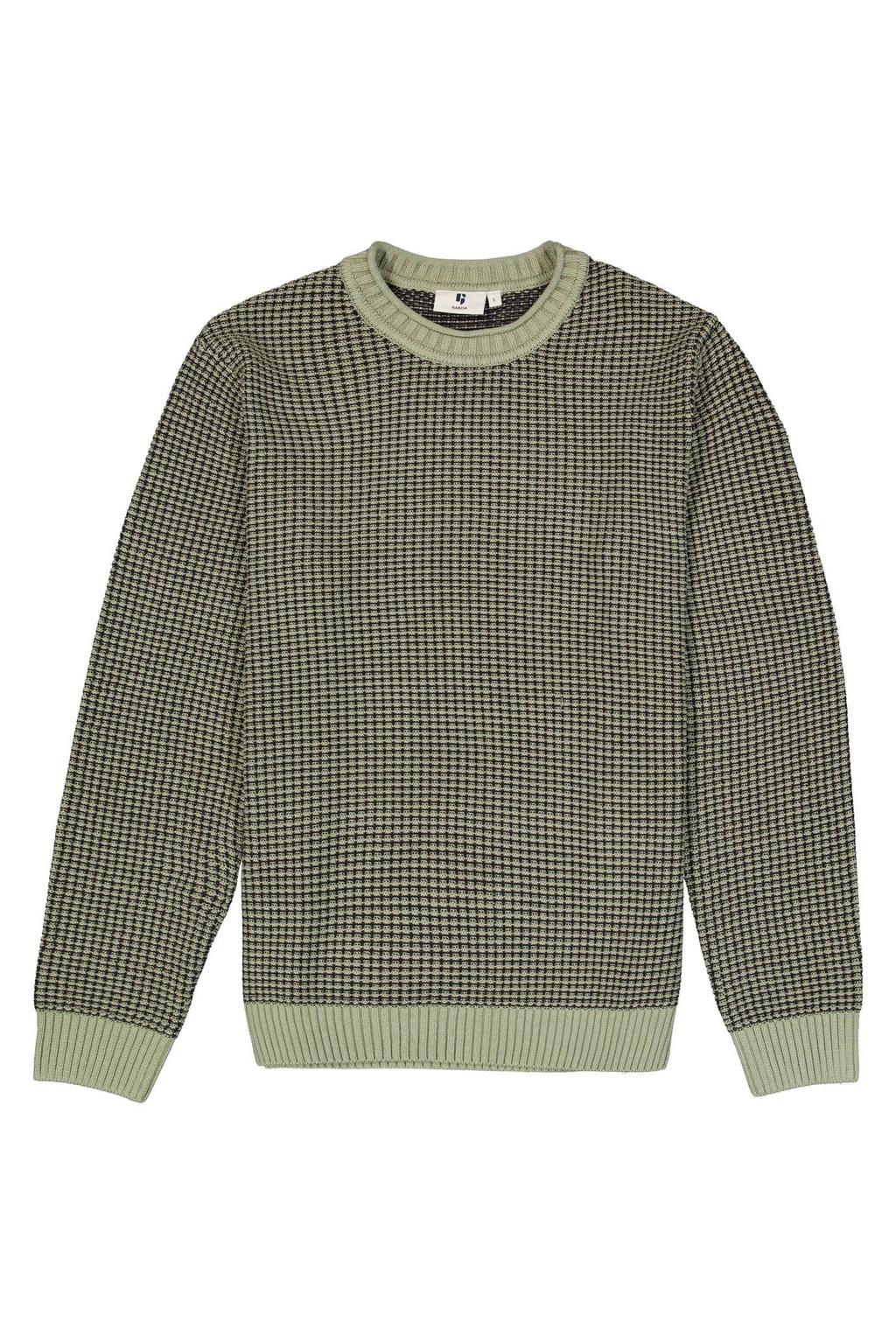 Garcia regular fit gebreide trui - groen