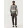 Garcia regular fit gebreide trui met wol - grijs