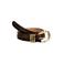 FRNCH leren riem Hera donkerbruin