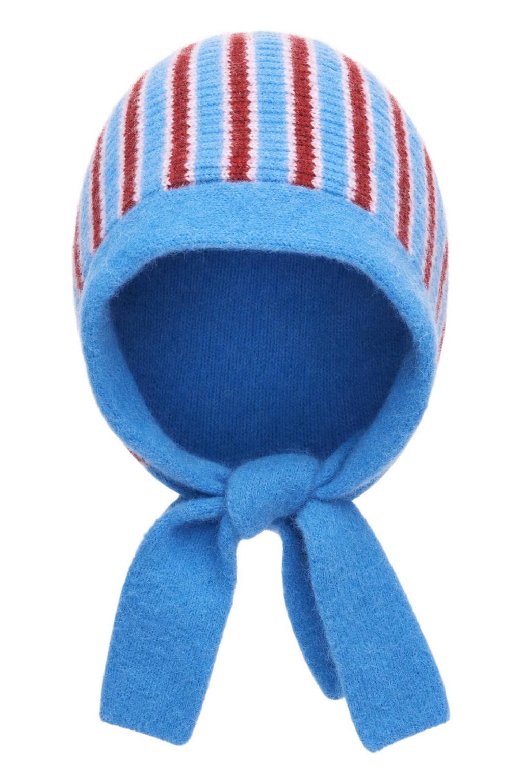 FRNCH balaclava Choi blauw/bordeauxrood