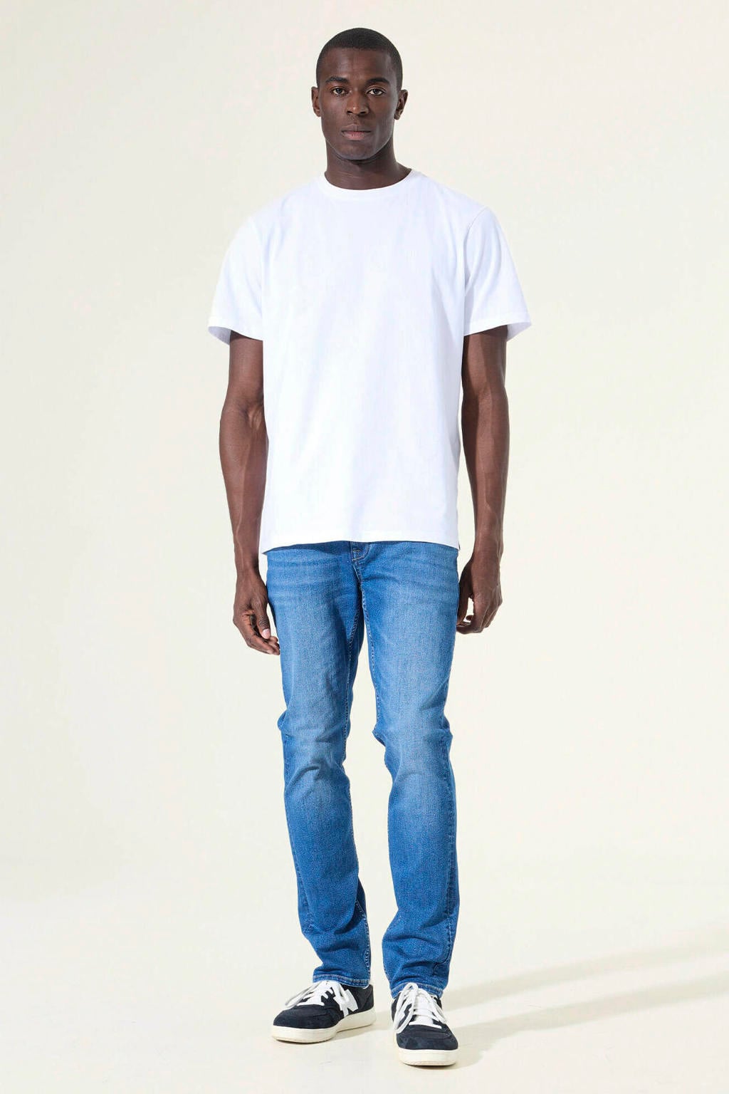 Garcia 611 Russo tapered jeans - mediumblauw