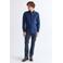 Wrangler TEXAS straight leg jeans - donkerblauw