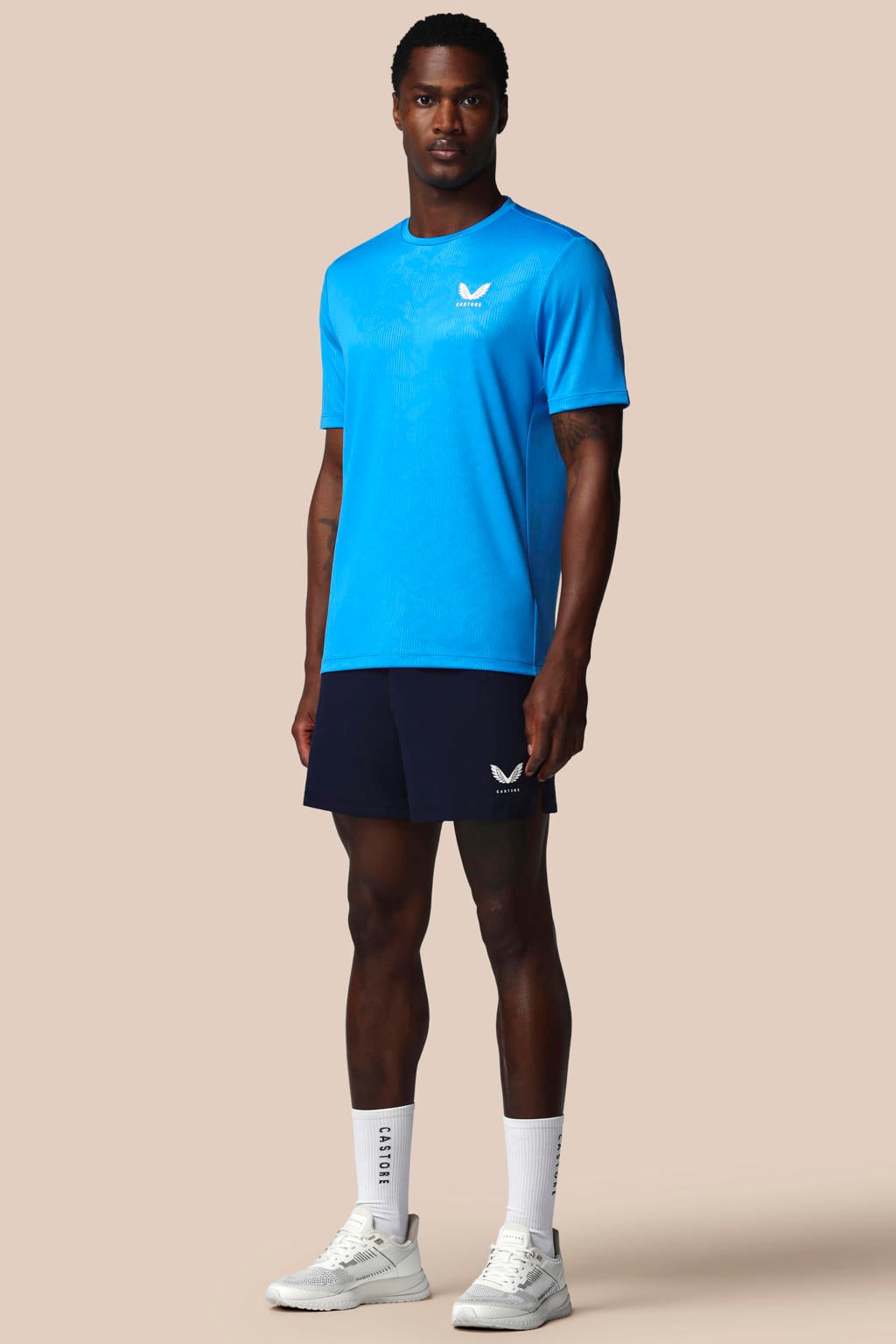 Castore loose fit casual short - donkerblauw