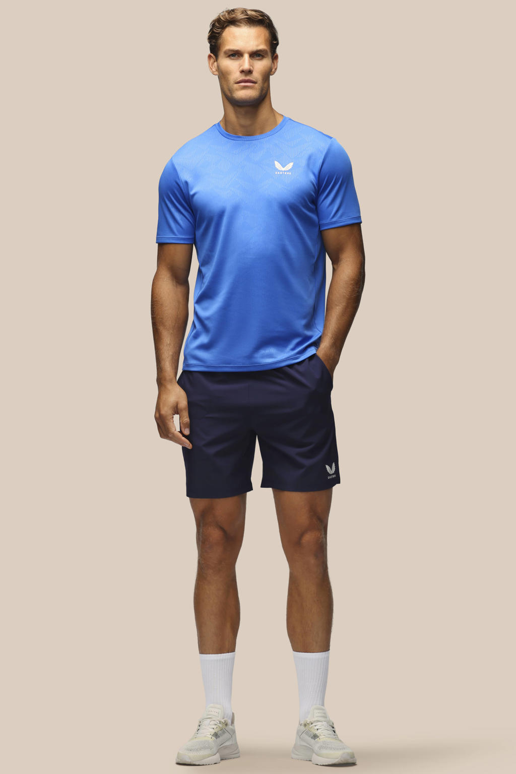 Castore sportshirt - blauw