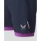 Castore 2-in-1 sportshort - donkerblauw