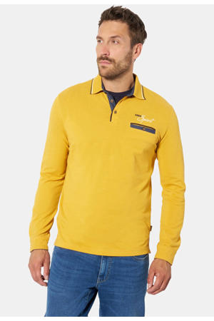 regular fit polo Plus Size +FIT Collectie - geel