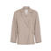 MSCH Copenhagen oversized blazer met wol - beige