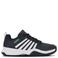 K-Swiss COURT EXPRESS 2 CLAY imitatieleren mesh tennisschoenen - zwart/wit