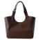 Furla suède shopper Dora M donkerbruin