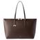 Furla leren shopper Olivia L donkerbruin