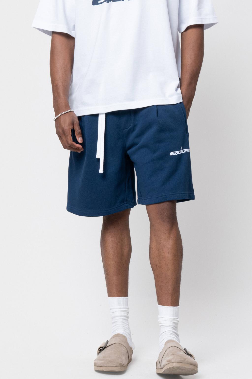 Equalité loose fit sweatshort - donkerblauw