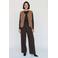 VERO MODA teddy gilet - bruin