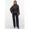 VERO MODA tussenjas met dierenprint - donkerbruin