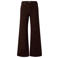 s.Oliver BLACK LABEL wide leg jeans - donkerbruin